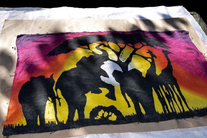 Picture 23 for Activity Arusha: Wax Painting Lesson 2