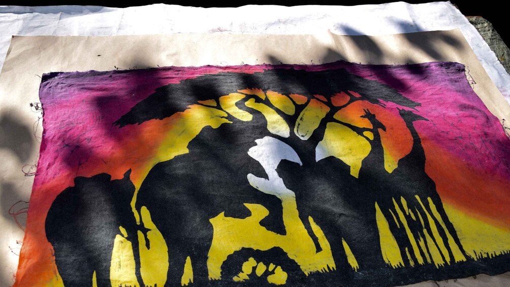 Picture 23 for Activity Arusha: Wax Painting Lesson 2