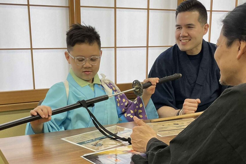 Picture 3 for Activity Tokyo: Authentic Samurai Experience with Pro Sword Masters 1