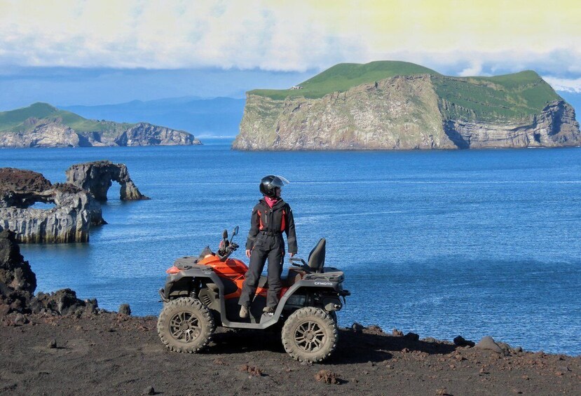 Picture 1 for Activity Vestmannaeyjar: Volcanic Vistas & Puffin Paradise ATV Tour 5