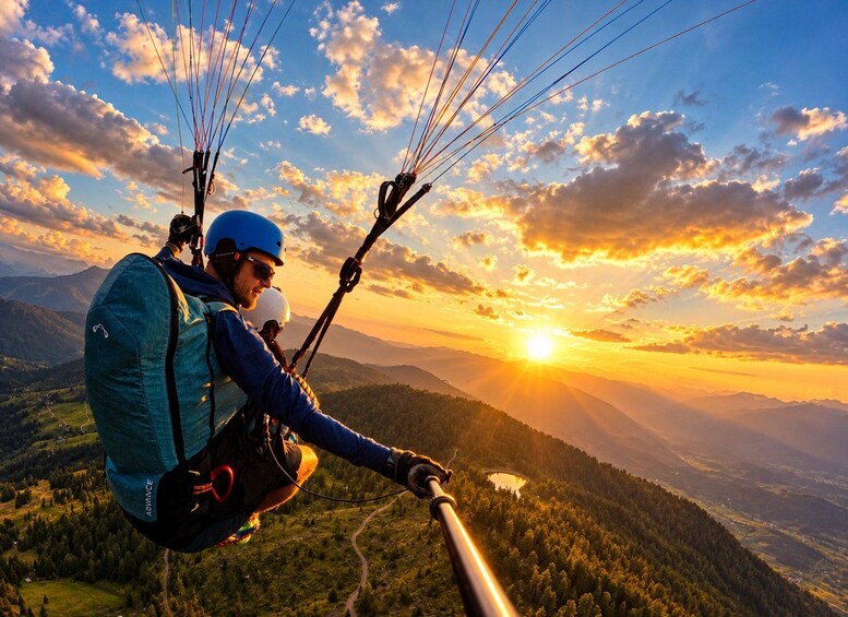 Picture 11 for Activity Bruneck: Paragliding Tandem Flight Kronplatz Dolomites Alps 2