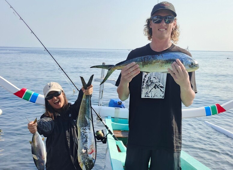 Amed, Bali: Fishing with a Traditional Jukung & Fishing Rod 1