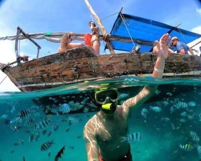 Picture 4 for Activity Zanzibar: Safari blue day trp with Snorkel,Star fish & Lunch 4