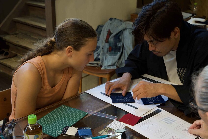 Picture 40 for Activity Osaka: Sashiko Japanese Craftsmanship Workshop 5