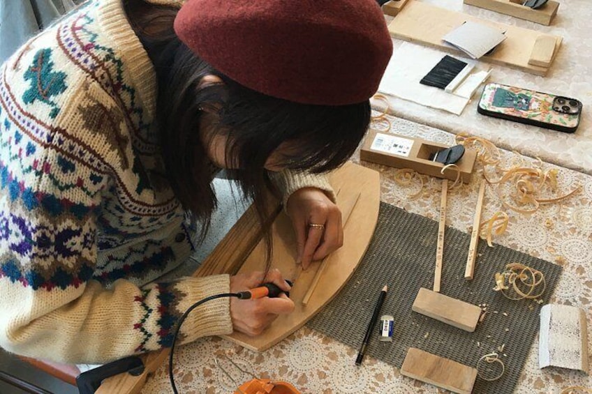 Traditional Chopstick Making Workshop Experience Japan 3