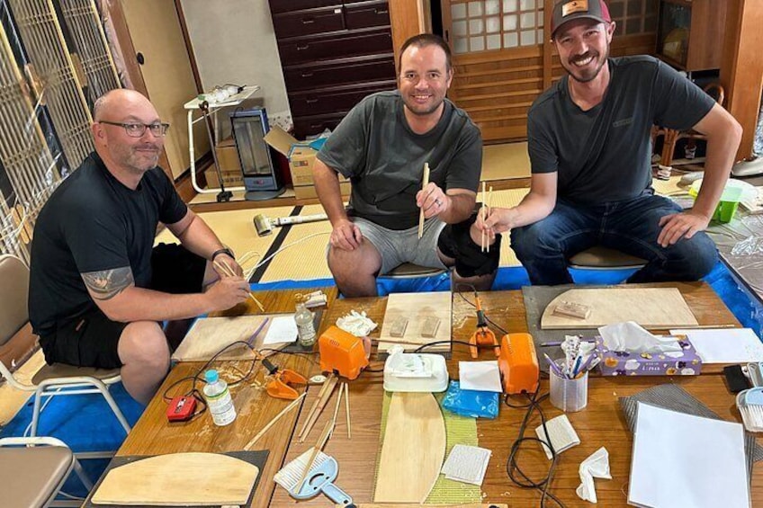 Traditional Chopstick Making Workshop Experience Japan 1
