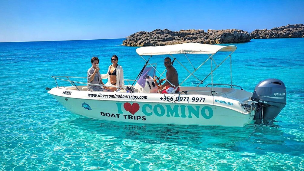 Picture 1 for Activity Comino & Gozo: Private Boat Tour, Blue Lagoon & Caves 5