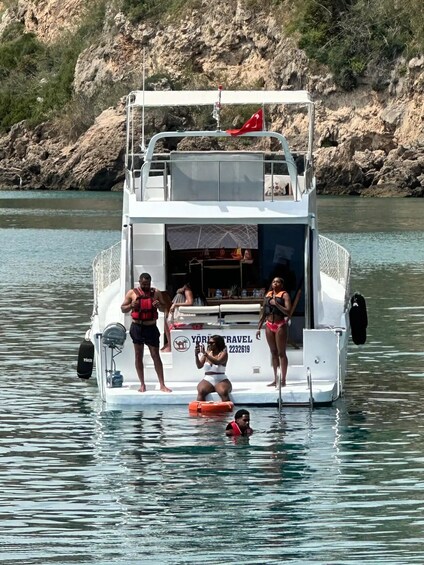 Picture 8 for Activity Antalya: Private Yacht Charter with Optional Gourmet Meal 3