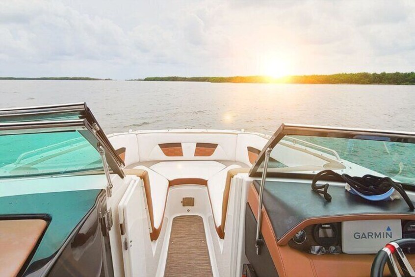 Go boating in luxury!