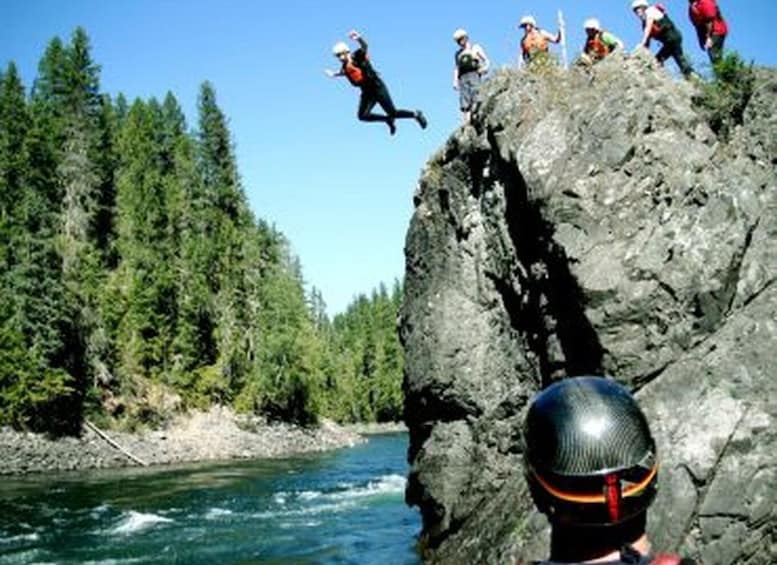 Clearwater BC Rafting with time for a waterfall Tour 1