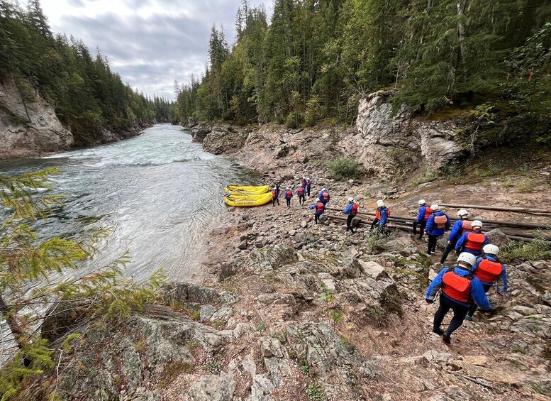Picture 4 for Activity Clearwater BC Rafting with time for a waterfall Tour 2