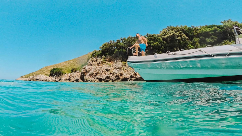 Picture 4 for Activity Sazan Island, Haxhi Ali Cave & Karaburun Peninsula Boat Tour 2