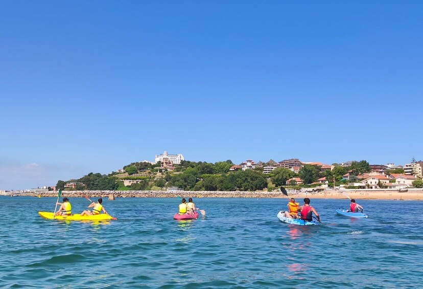 Santander: Kayak Sightseeing Tour + Snorkeling 2