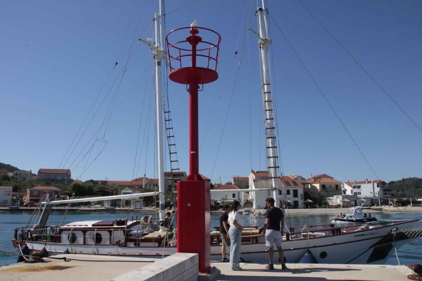 Picture 17 for Activity Zadar:Authentic Wooden Boat Cruise with Dalmatian Platter 3