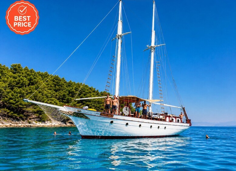 Zadar:Authentic Wooden Boat Cruise with Dalmatian Platter 1