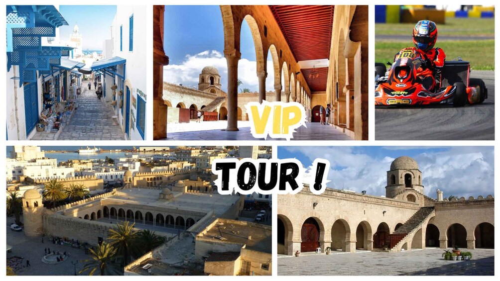Sousse Medina, Hergla Village & Karting Experience Day trip 1