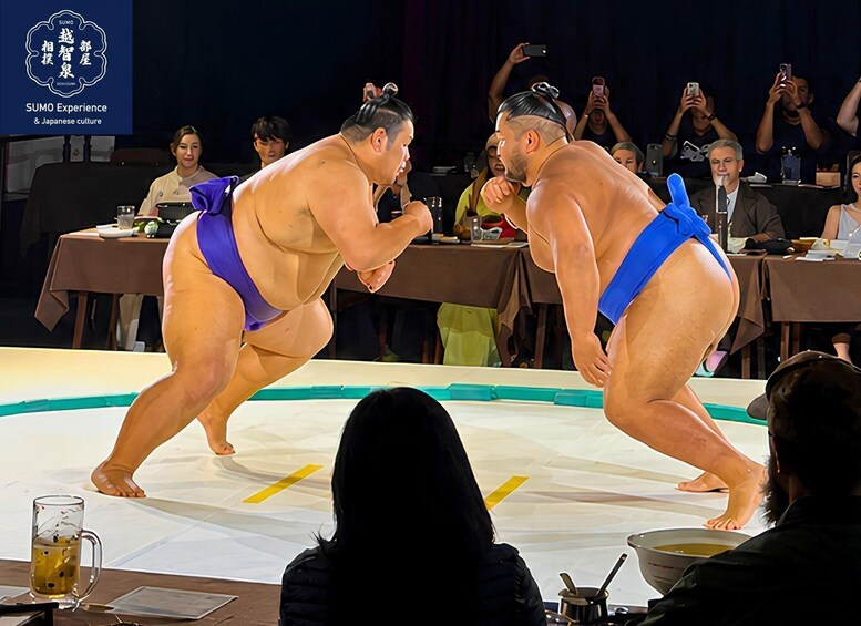 Osaka Sumo Experience: Sumo Show, Try Sumo & Hot Pot Meal 1