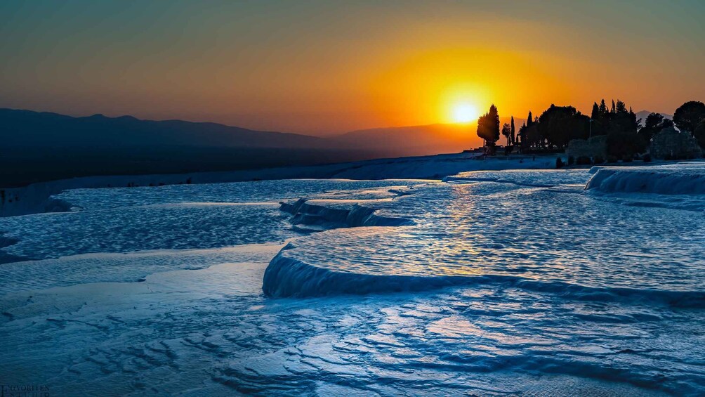 From Antalya: Day Trip to Pamukkale Ancient Hierapolis 1