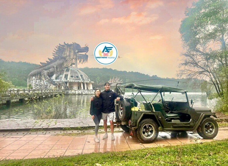 Hue: Jeep Tour To Gia Long Tomb & Abandoned Waterpark 1