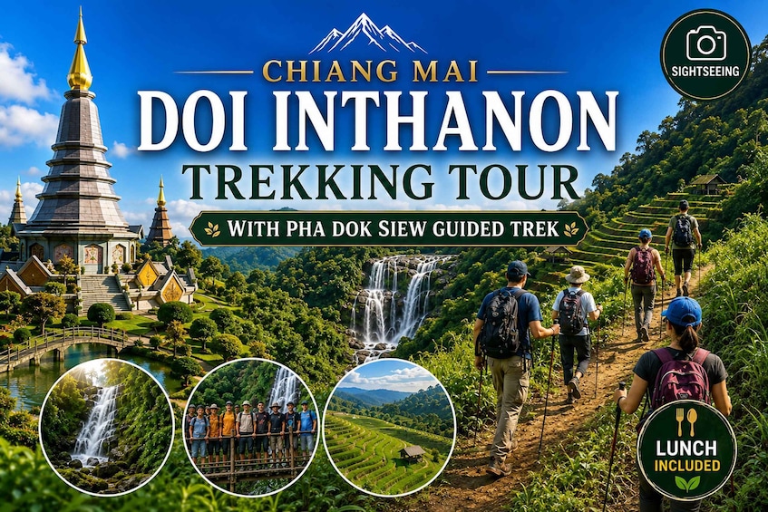 Chiang Mai: Doi Inthanon Trip with Pha Dok Siew Guided Trek 1