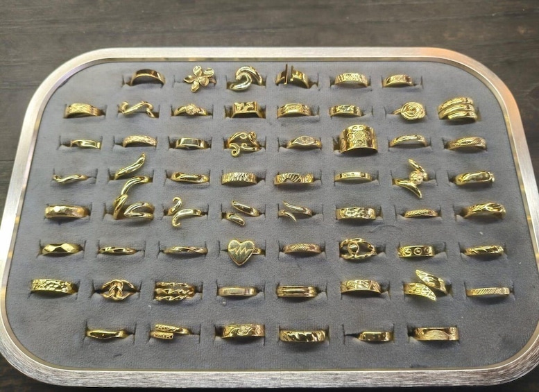 Picture 14 for Activity Uluwatu Silver & Brass Jewelry Class with GoldPlating Option 2