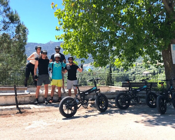 Picture 1 for Activity Lefkada: Mountain Gems Electric Fat Bicycle Tour & Tasting 2