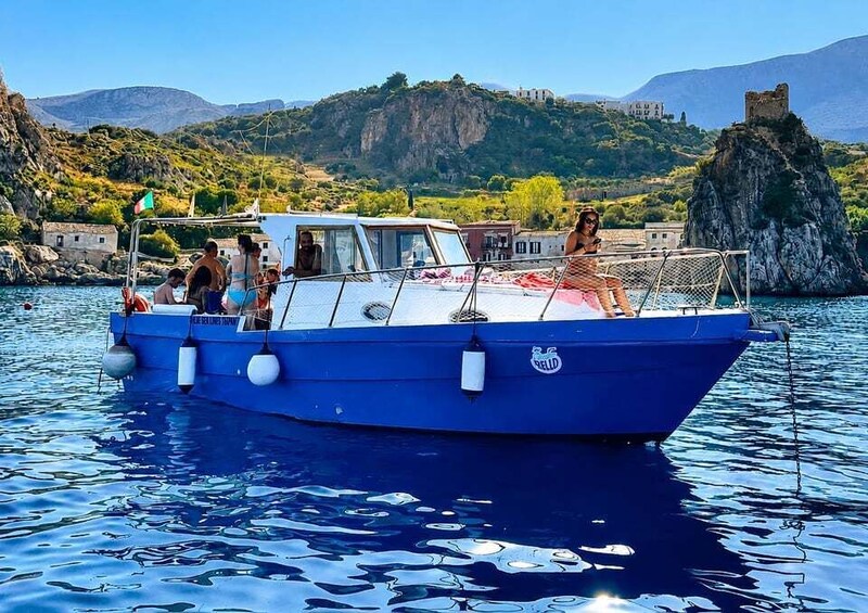 San Vito lo Capo:Boat tour Zingaro & Scopello. 12 people max 1