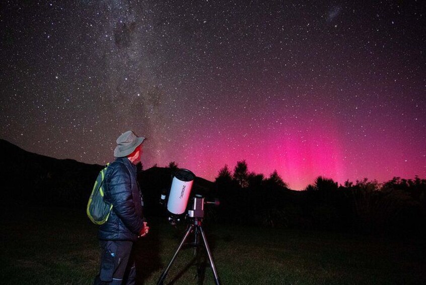 You might be the next one to witness a spectacular Aurora Australis. 1