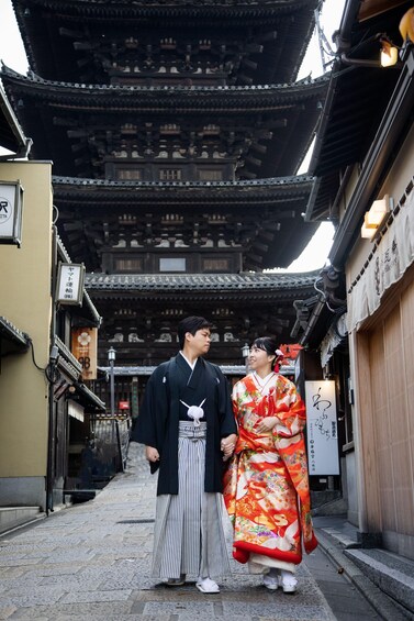 Picture 6 for Activity Kyoto & Nara: Private Pre-Wedding Photoshoot with Kimono 3