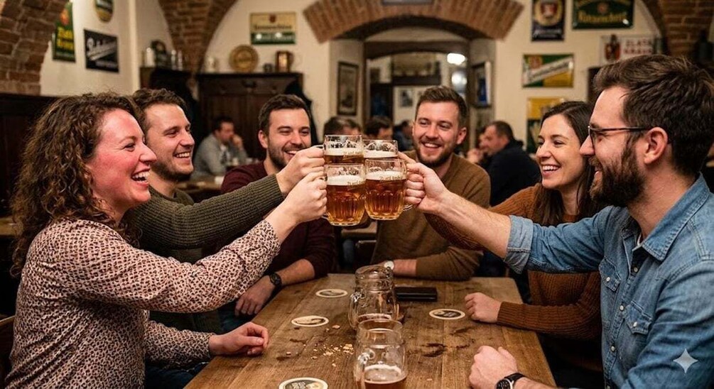 Picture 3 for Activity Krumlov Beer Tour: Pivo, Brewery, Pubs & Food (+Beer SPA) 3