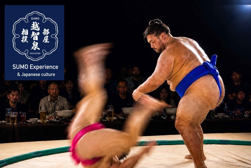 Osaka Sumo Show with Front-Row Seating & Wagyu Sukiyaki 1