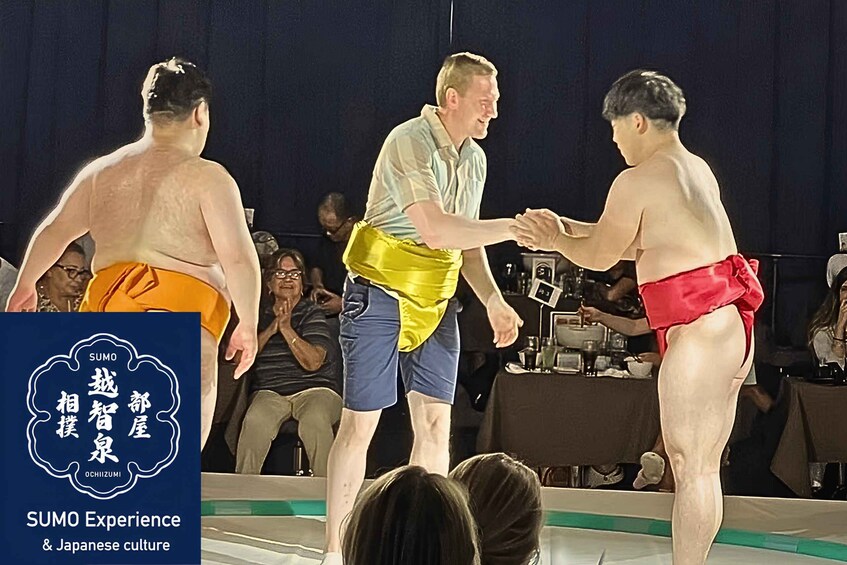 Osaka Sumo Show with Chanko Nabe & Private Van Transport 1