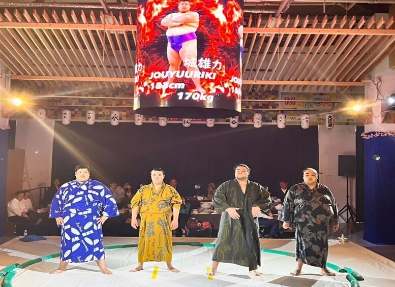 Picture 1 for Activity Osaka Sumo Show with Chanko Nabe & Private Van Transport 2