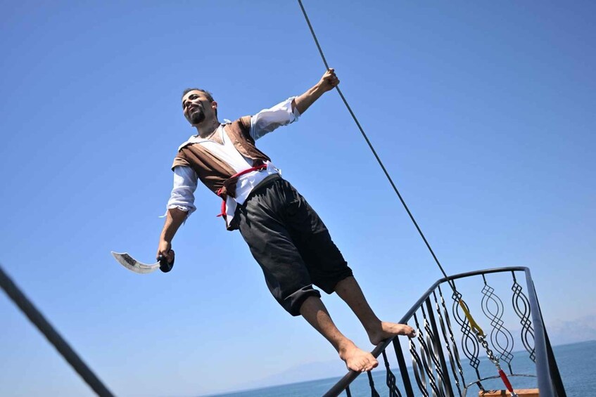 Picture 5 for Activity Antalya: Lara Pirate Boat Day Trip w/ Lunch & Soft Drink 4