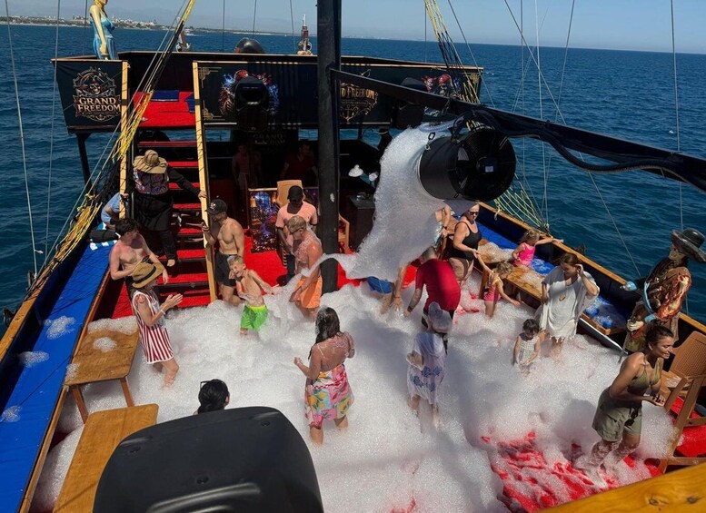 Picture 15 for Activity Antalya: Lara Pirate Boat Day Trip w/ Lunch & Soft Drink 2