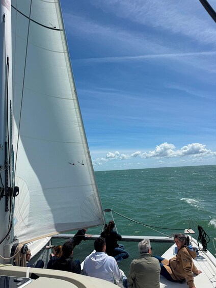 Picture 2 for Activity La Flotte, Ile de Ré: Sailing Catamaran Cruise 5