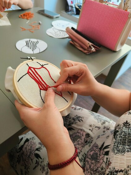 Picture 5 for Activity Thessaloniki: Embroidery workshops. A creative slow craft experience 4