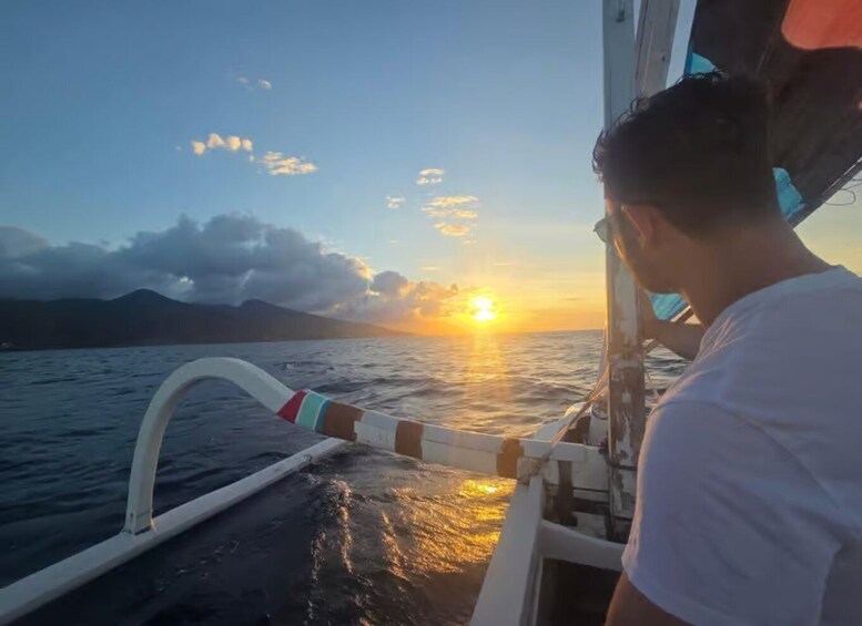 Picture 2 for Activity Jukung Sunset Cruise in Amed Bali with Mount Agung Backdrop 3