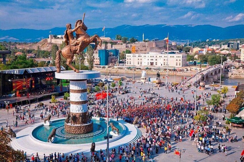 Skopje in Macedonia tour 1