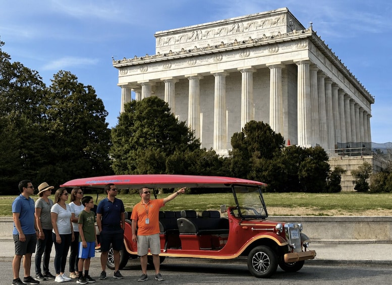 DC Guided Monuments and US History Day &Night Tour by E-Cart 1