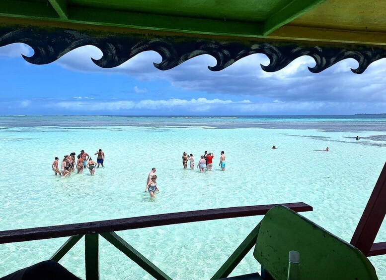 Tobago: Buccoo Reef and Nylon Pool Glass Bottom Boat Tour 1