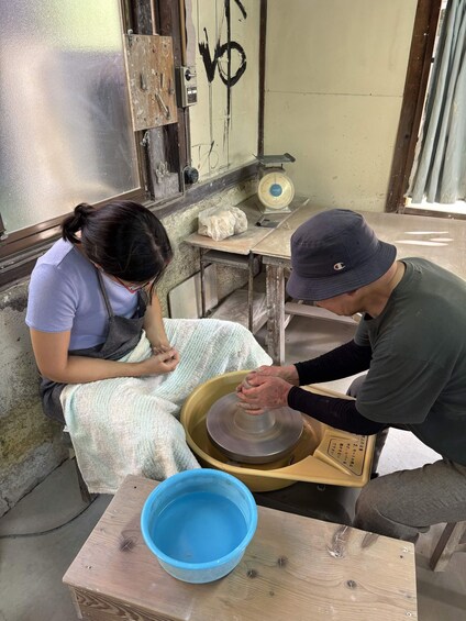 Nagoya :Private Pottery Wheel Experience & Shopping Tour 1