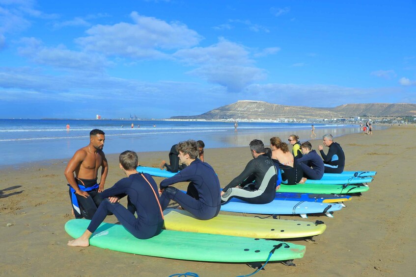 Picture 15 for Activity Agadir: Surf Lesson for Beginners (All Equipment Included) 2