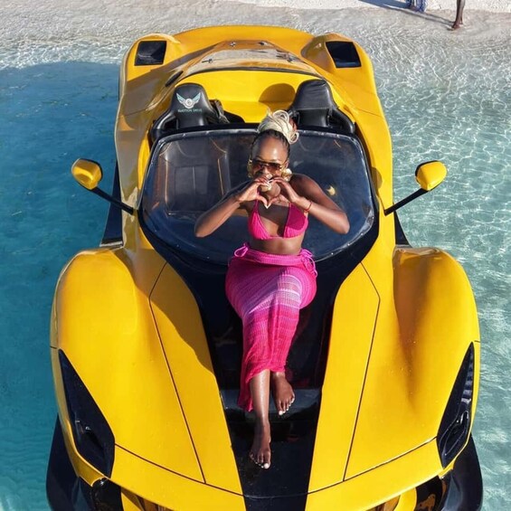 Picture 4 for Activity 30 Minutes Jet car thrill drive at Kendwa with drone footage 3