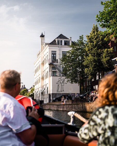 Picture 1 for Activity Groningen: Informative city canal cruise + drinks & cookies 3