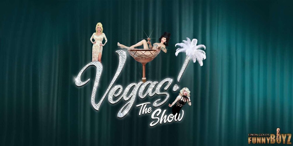 A Vegas-themed graphic with text and figures. 1