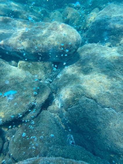 Picture 12 for Activity From Lipari: Private Boat Tour with Snorkeling among Volcanoes, Bubbles, and Lava 2