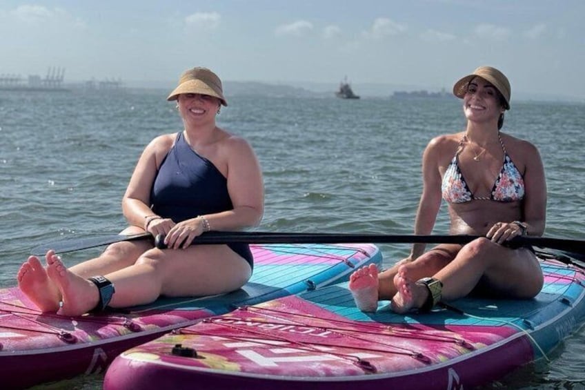 SUP Paddleboarding Lessons & Caribbean Cuisine in Cartagena 1