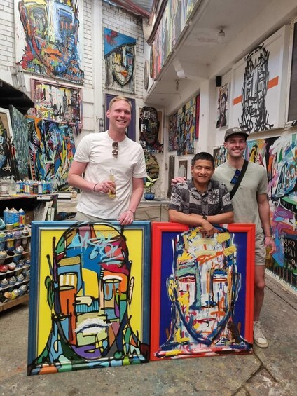 Visit to workshops and studios of contemporary art 1