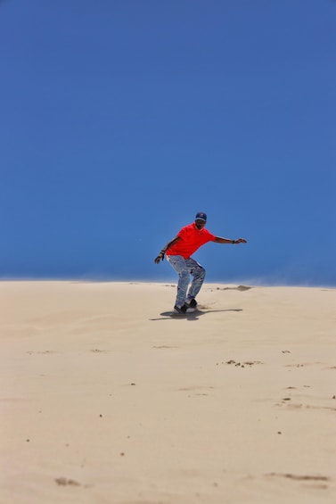 Picture 1 for Activity Cape Town: Guided Sand Boarding Experience at Atlantis Dunes 2